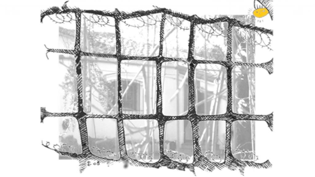 "Casa 76" Dibujo de Paco Ferreyra @arte.bestiario