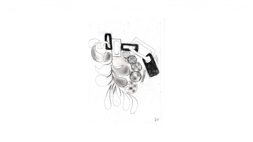 Dibujo de Paco Ferreyra @arte.bestiario