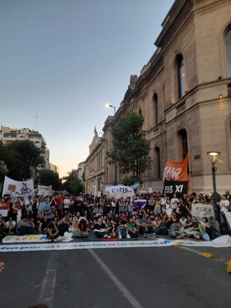 Imagen de la 12 Marcha por el Derecho a la Salud Mental